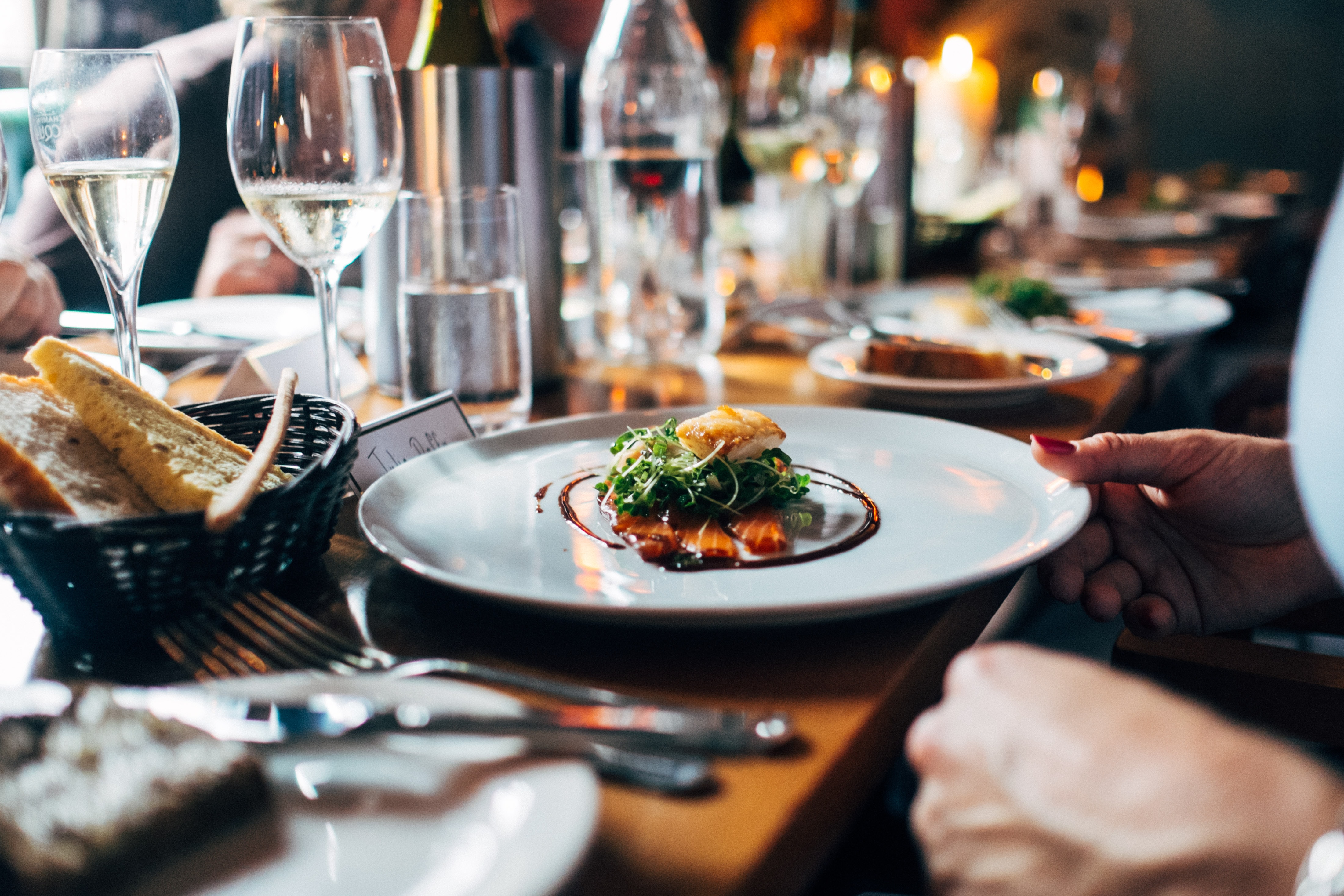 Photographie d'un plat du restaurant